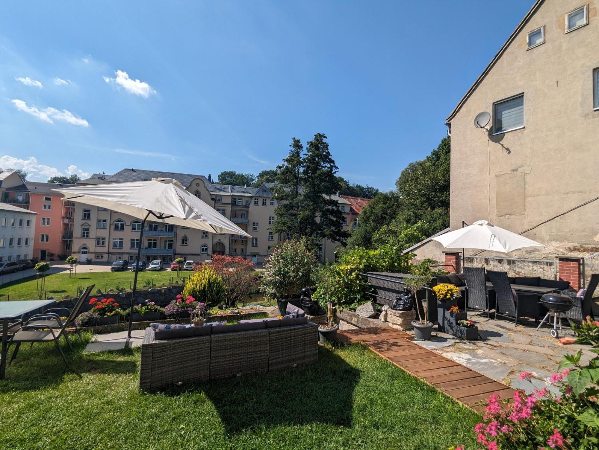 F1 - Urlaubsmagie - Helle Wohnung Mit Sauna & Pool & Whirlpool Sebnitz Exterior foto