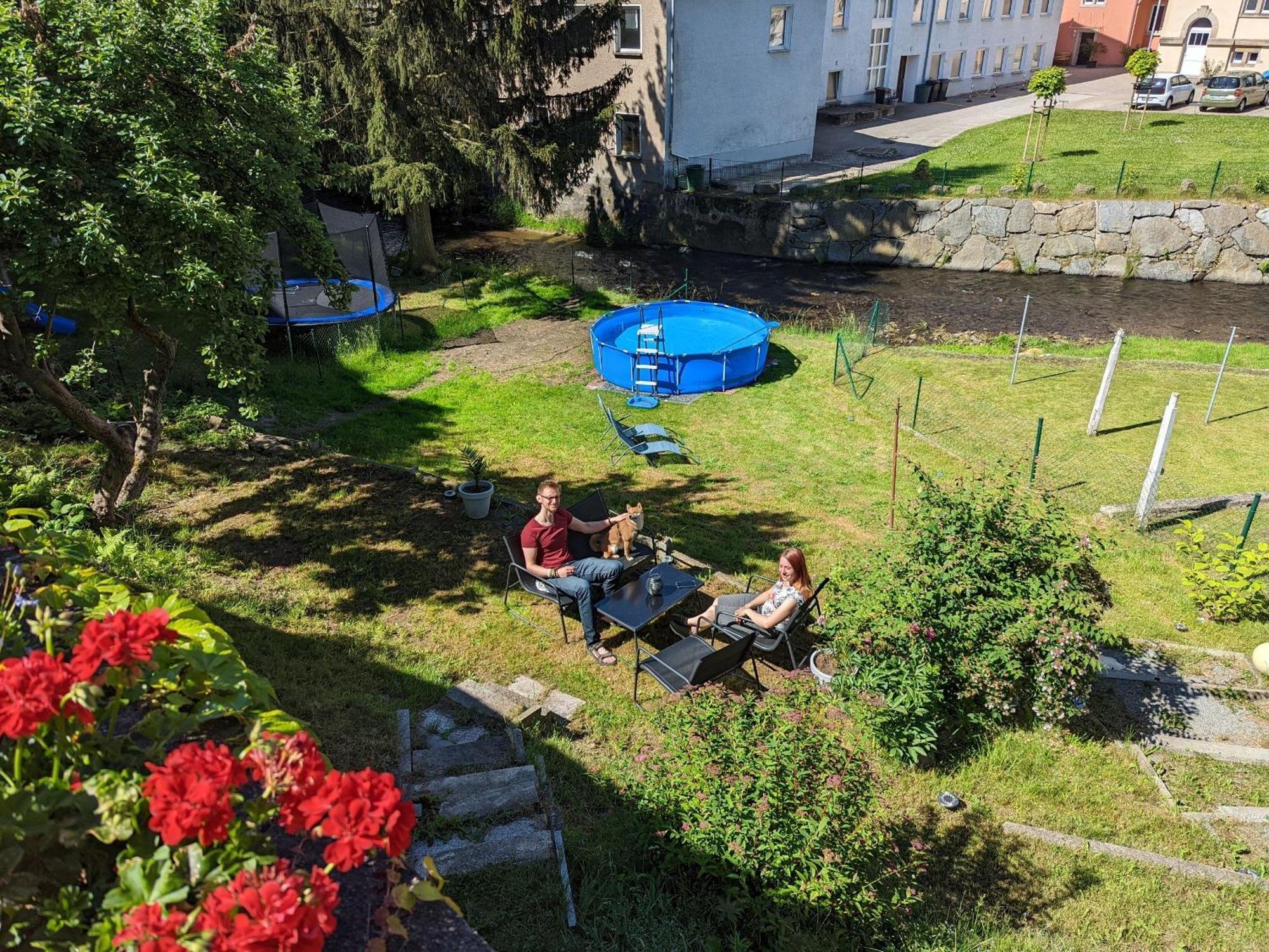 F1 - Urlaubsmagie - Helle Wohnung Mit Sauna & Pool & Whirlpool Sebnitz Exterior foto